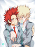 Bakugo Katsuki X Eijiro Kirishima Dakimakura case MY HERO ACADEMIA Mitgard-Knight